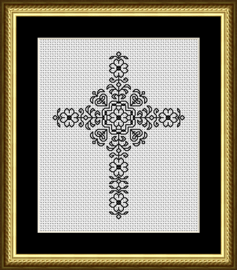 Counted Cross Stitch chart for Easter.