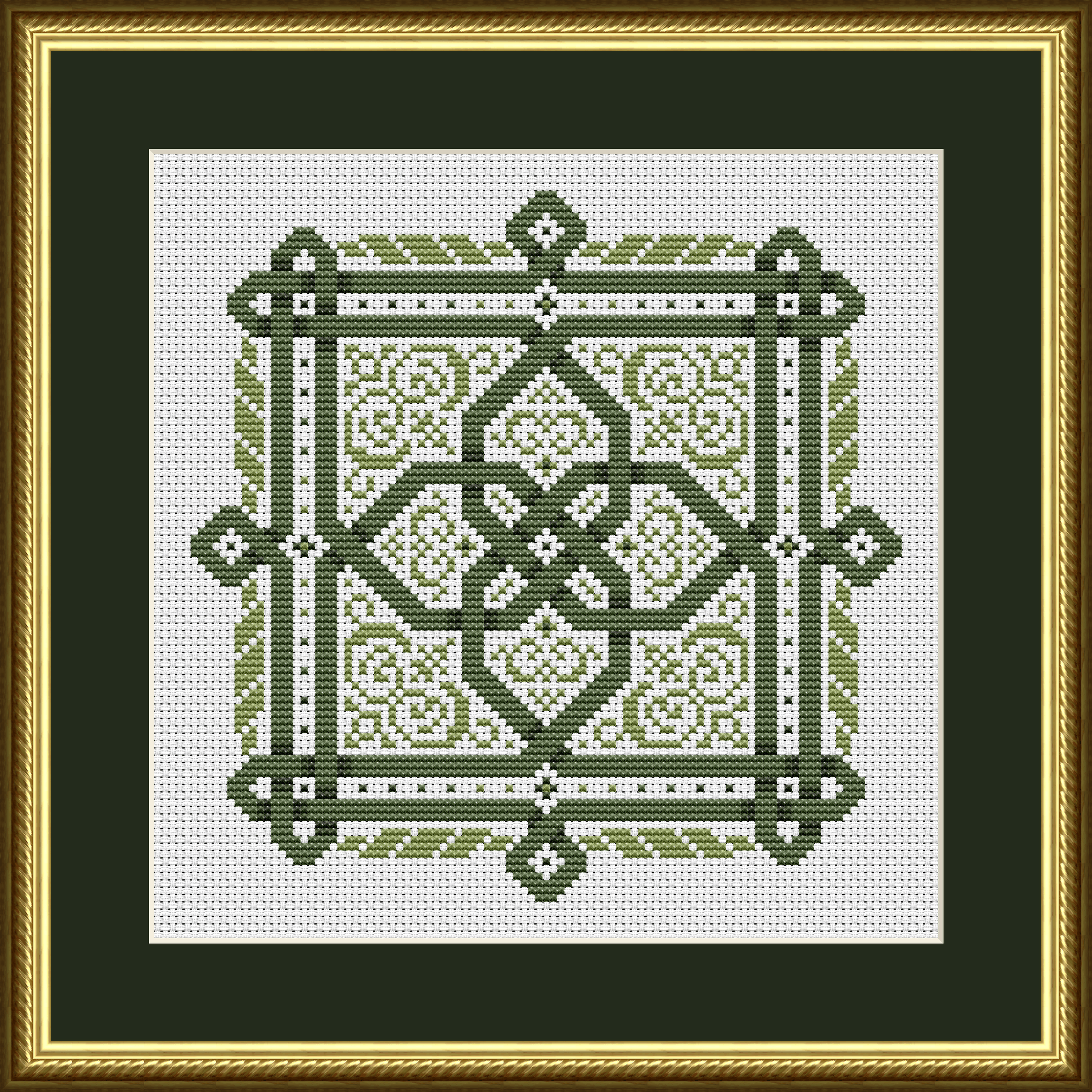 Celtic Knot Design Caitlin’s Crossing Cross Stitch Pattern 1300