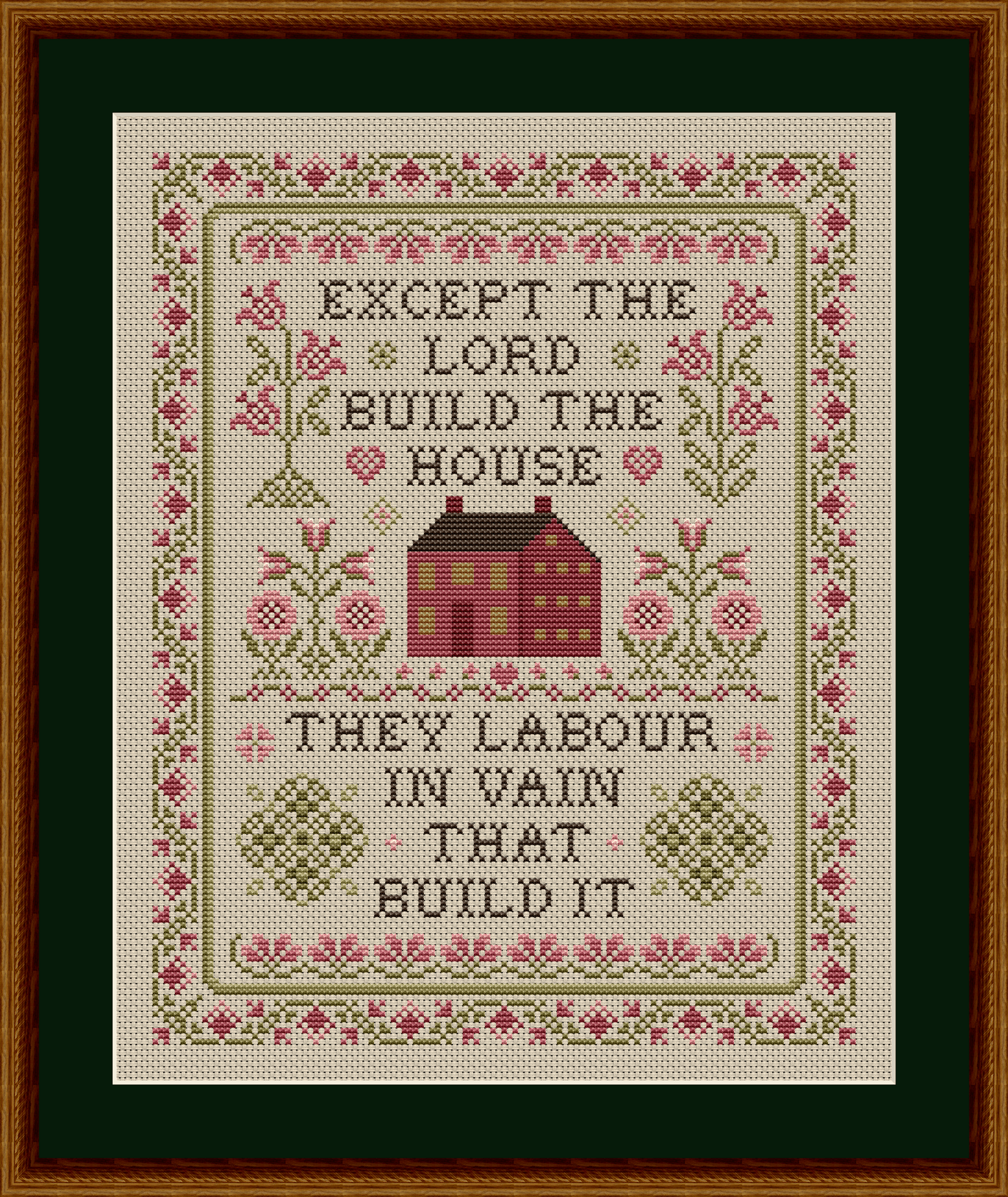 Except The Lord Build The House – Pattern 1207