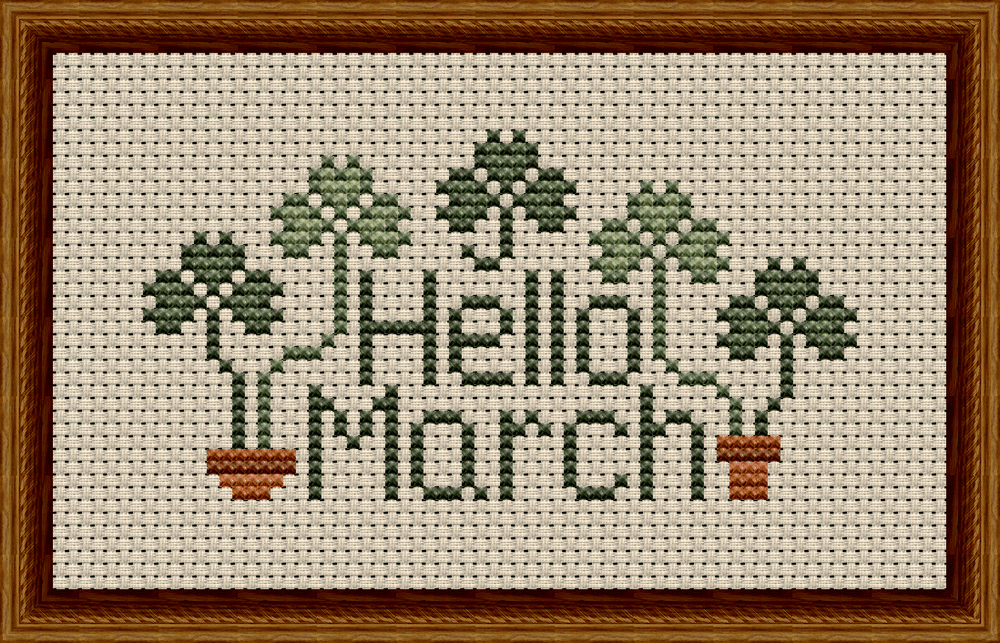 Hello March – Pattern 3526