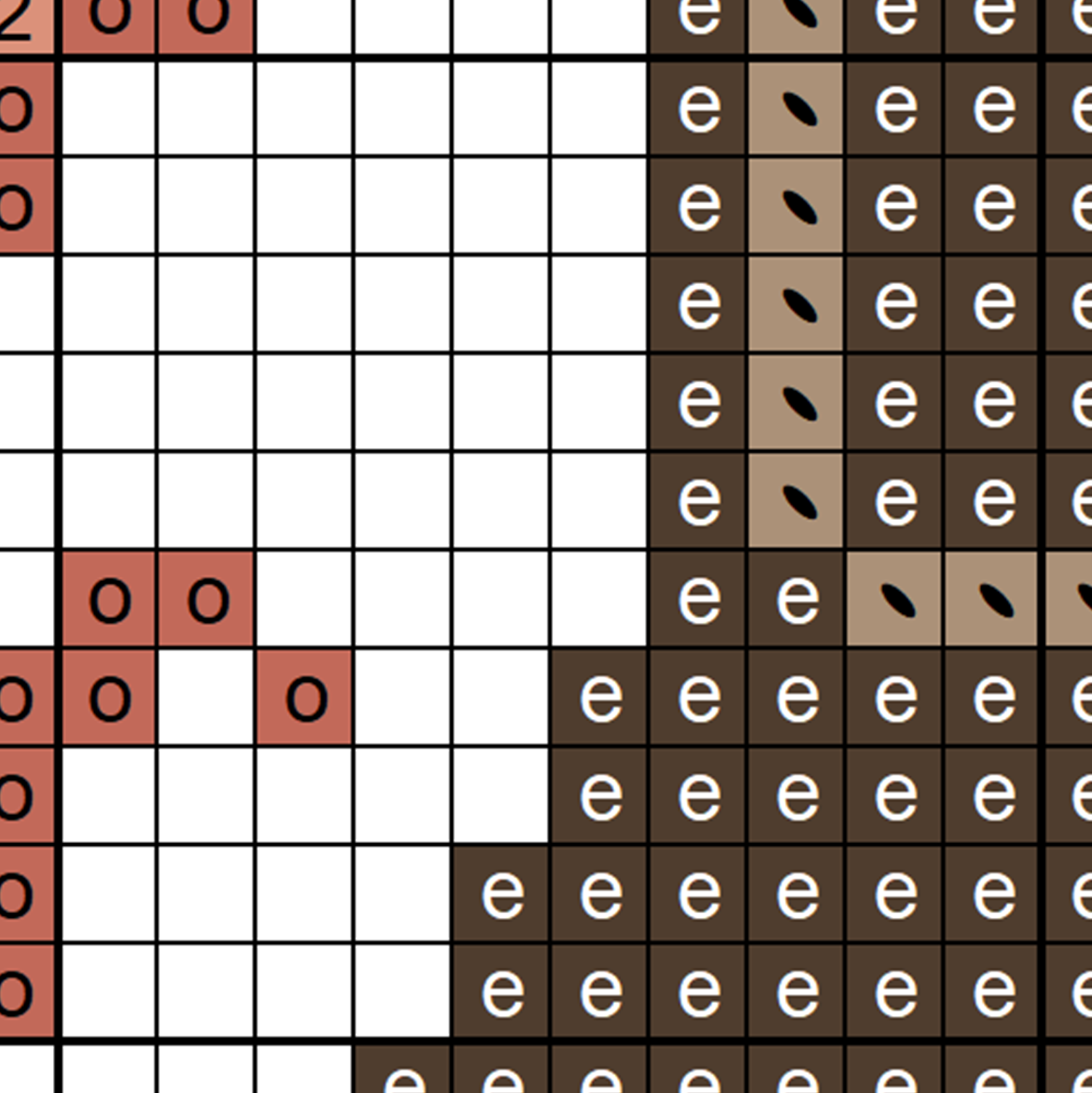 6545 color sample chart