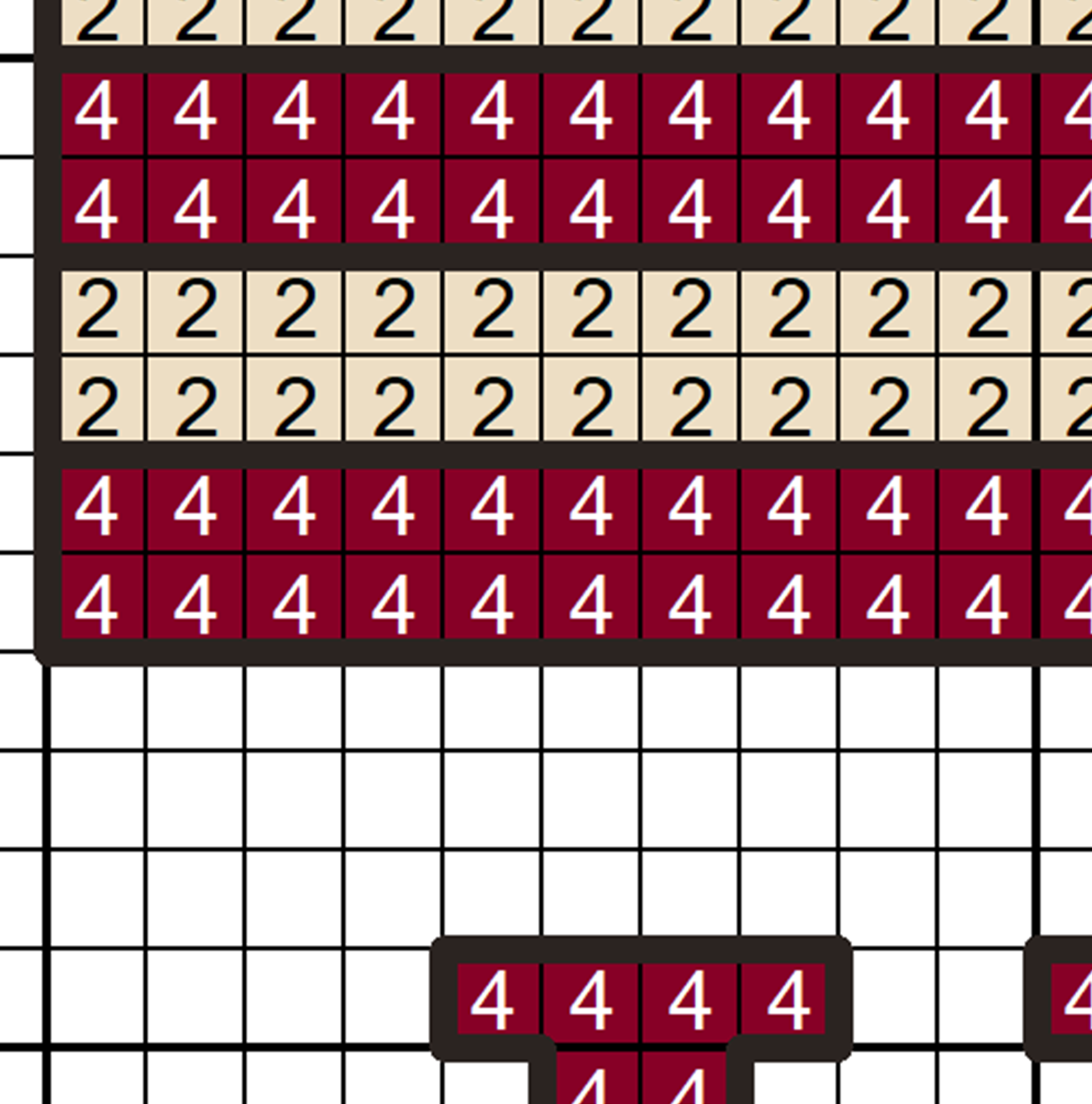 210-color chart