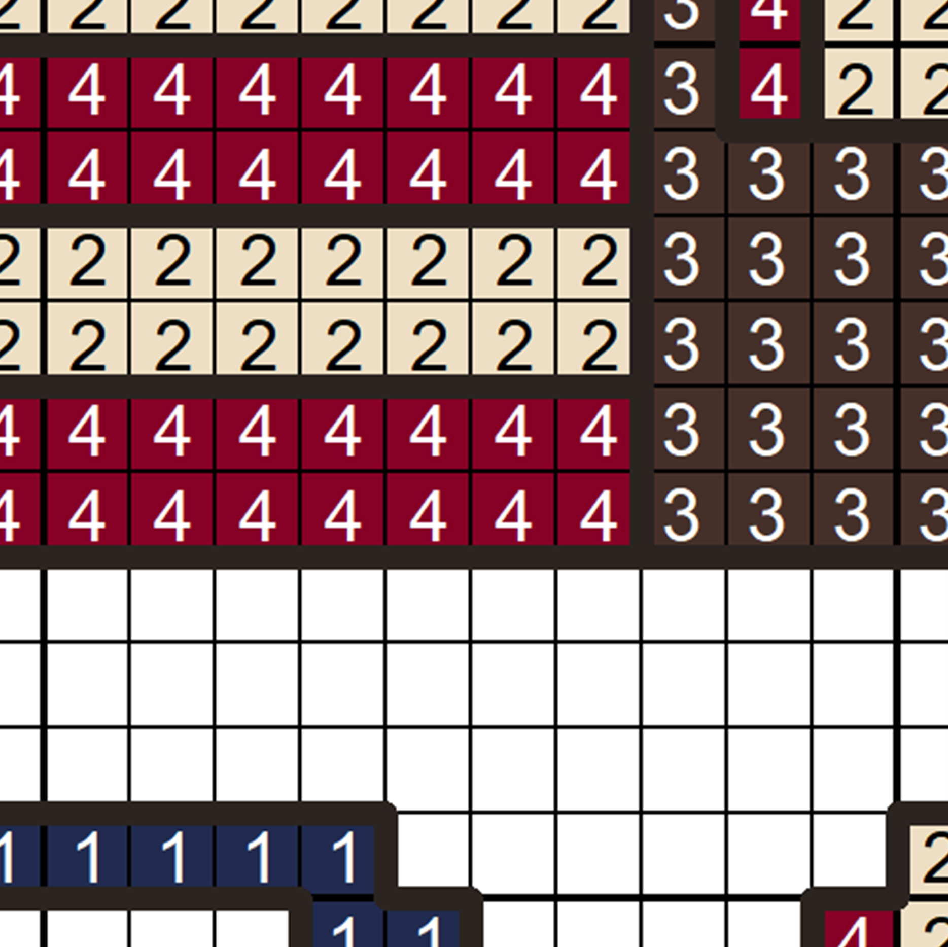 211-color chart
