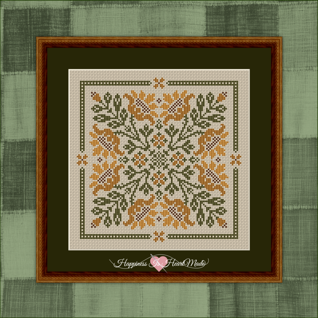 Sunflower Serenade Cross Stitch Pattern 3610 by Happiness Is HeartMade