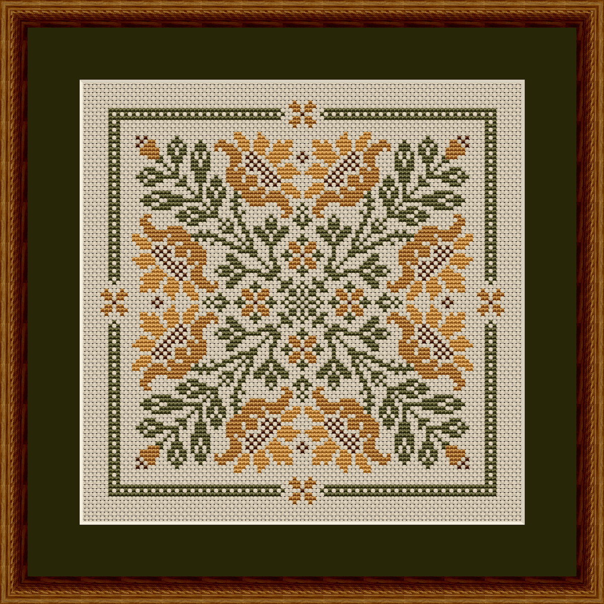 Sunflower Serenade Cross Stitch Pattern 3610
