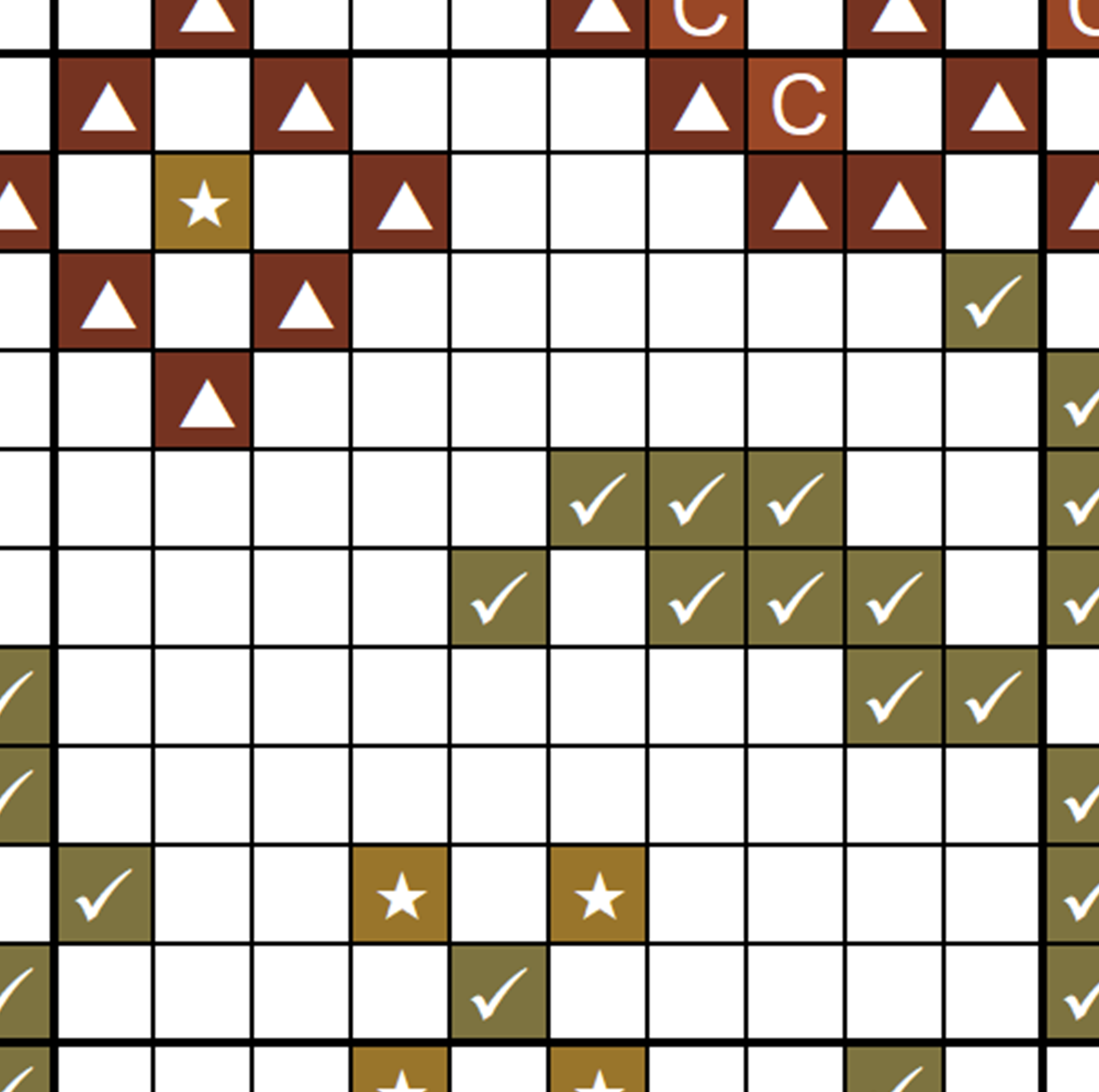 5561 - color chart sample