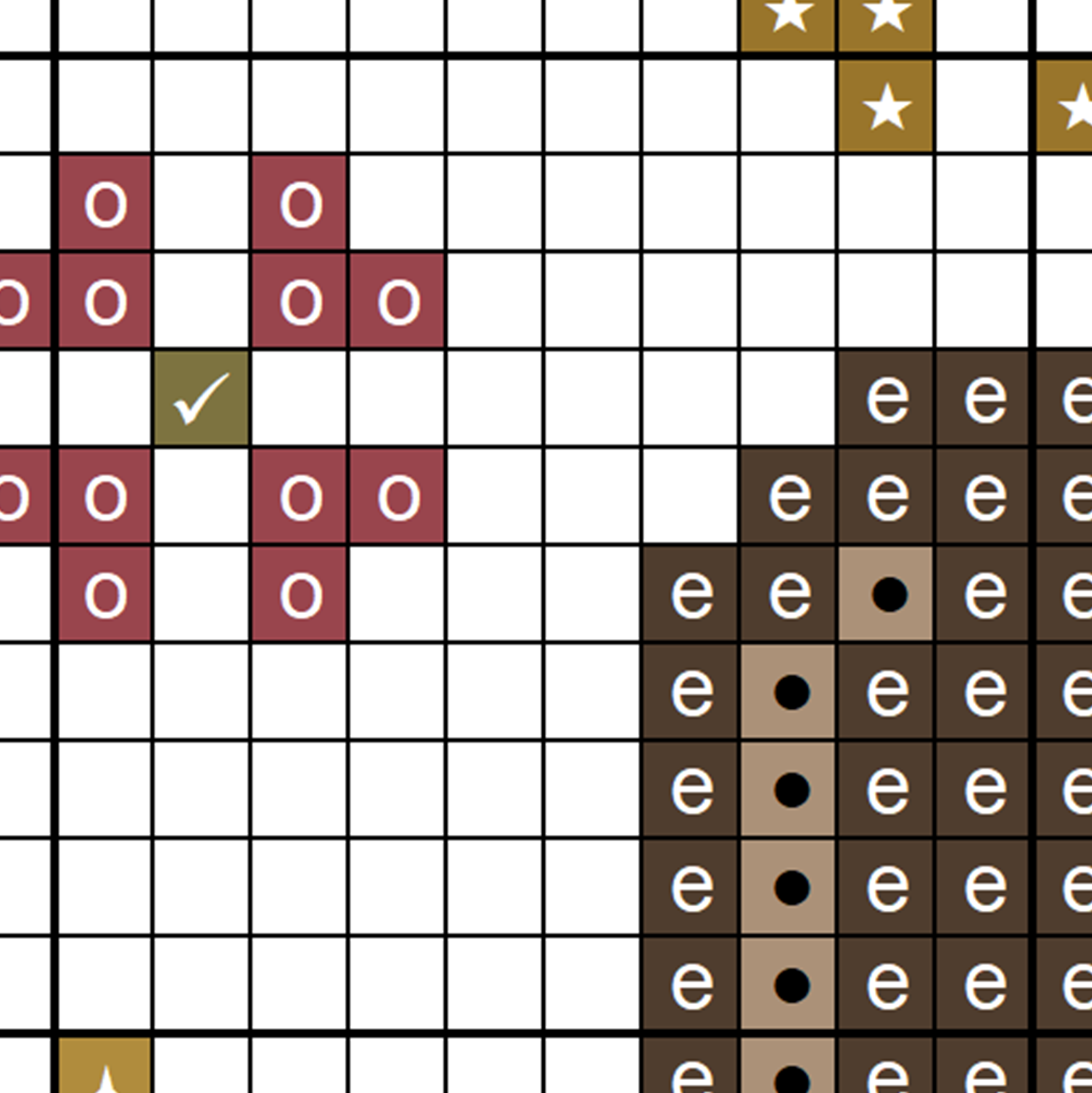 6562 - color chart sample