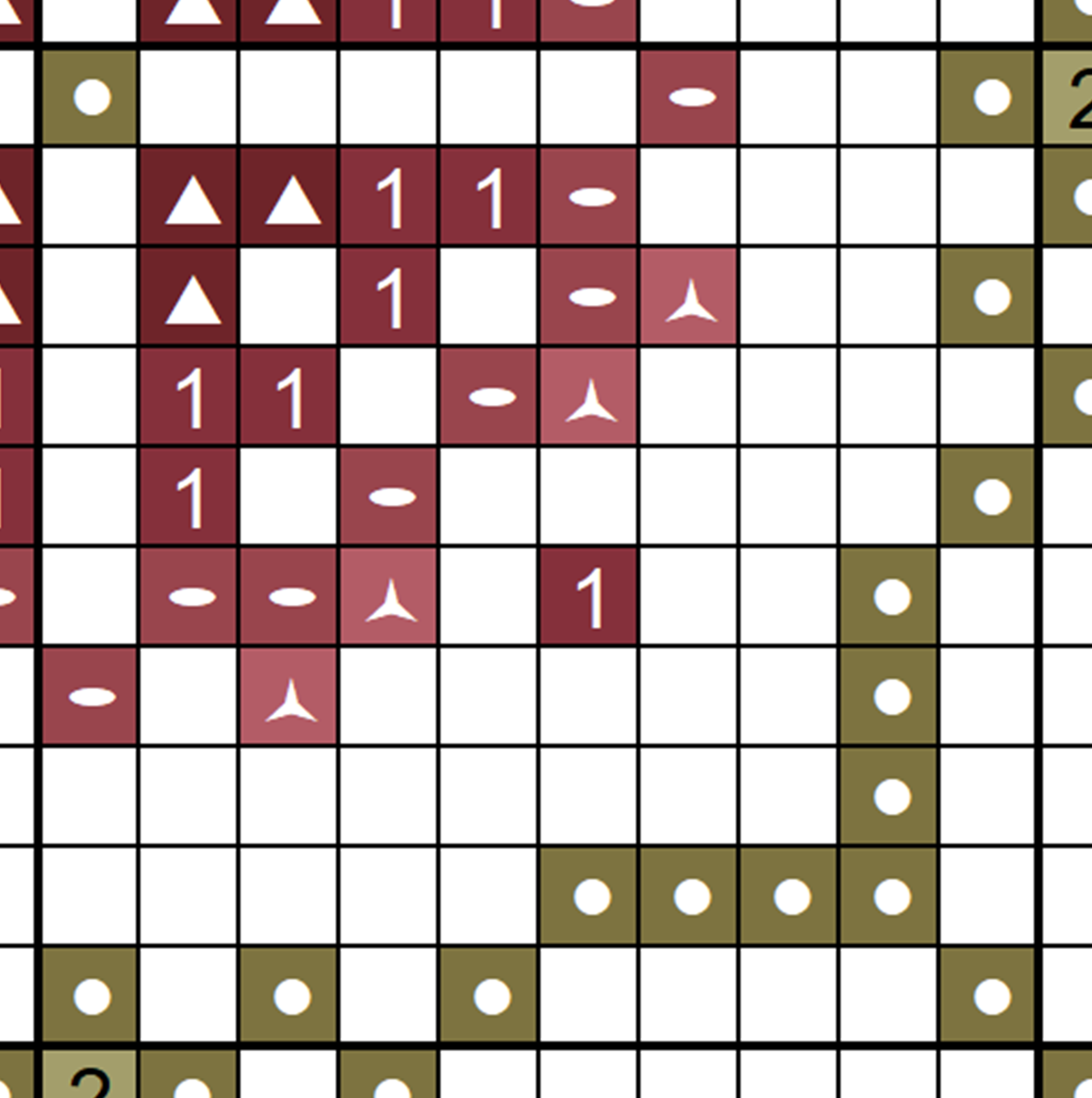 1518 - color chart sample